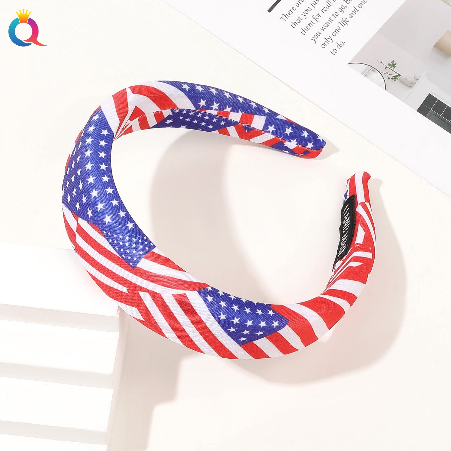 Wholesale American Independence Day Star Knotted Headbands